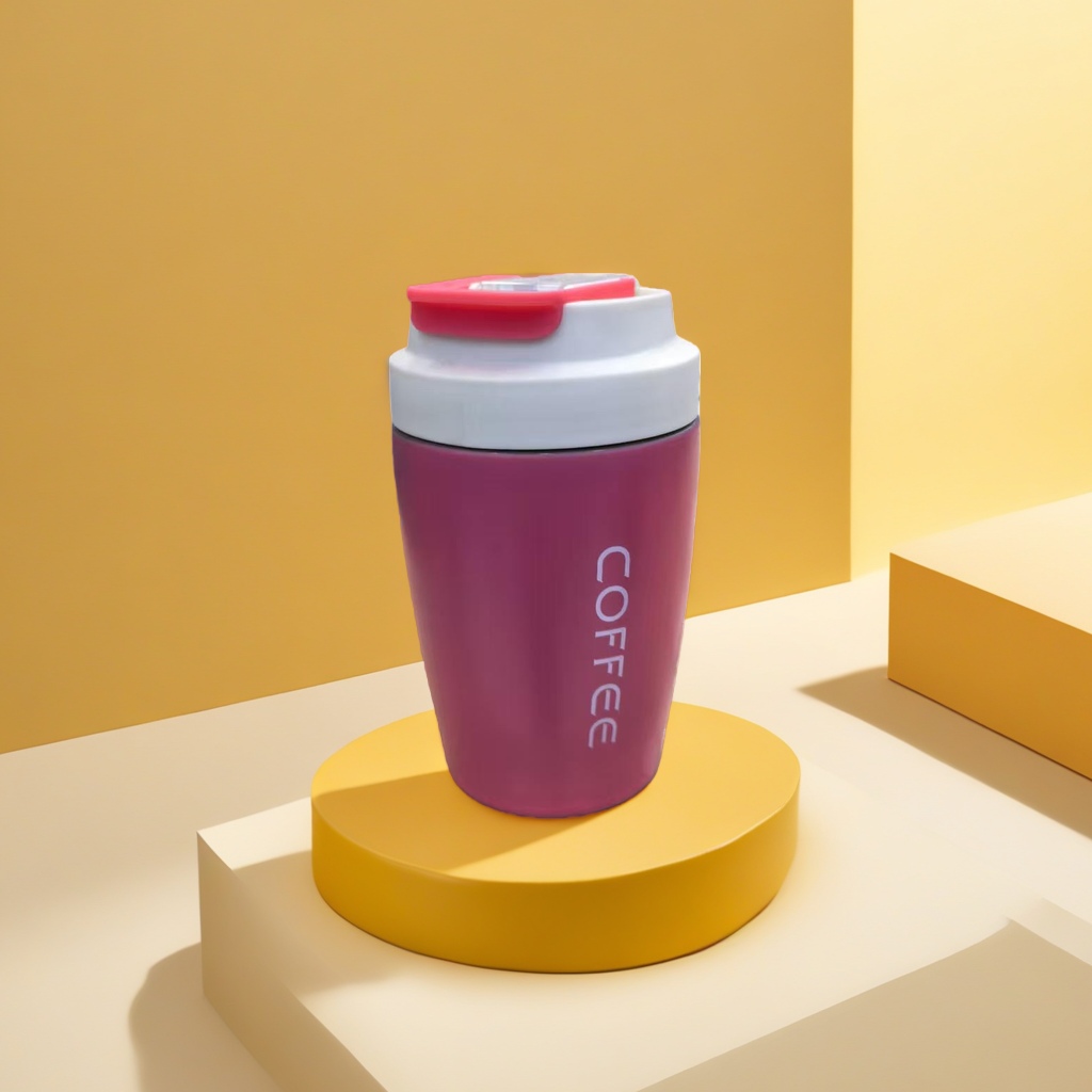 The coffee cup is designed with a simple and fashionable heat preservation and anti-scald cup sleeve Application Scenario