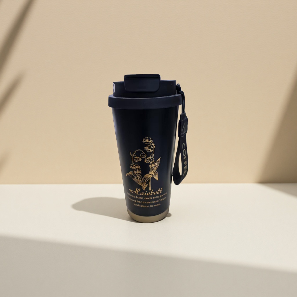 A fashionable and simple coffee cup for both office and home use Application Scenario