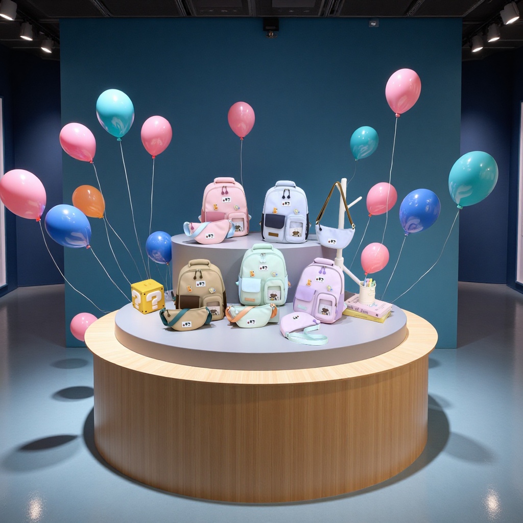 New student backpack, chest bag and waist bag set for kindergarten schoolbags details Picture