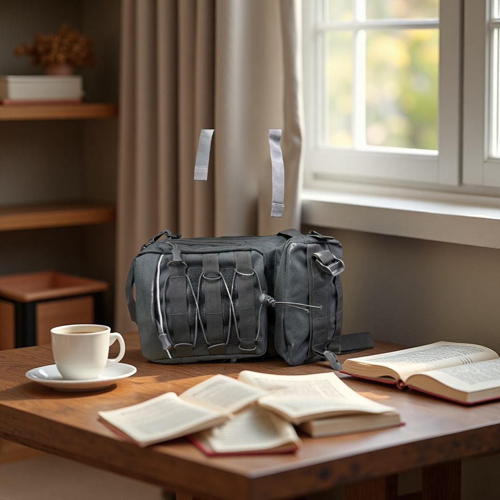 Camera bag, single-shoulder crossbody camera bag, shockproof and dustproof portable storage bag Specification image