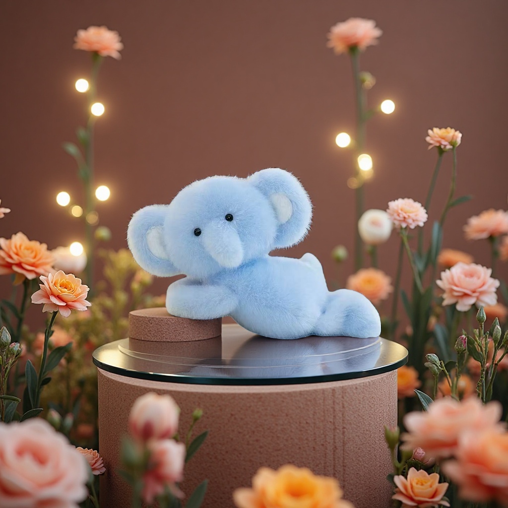 毛绒玩具细节图