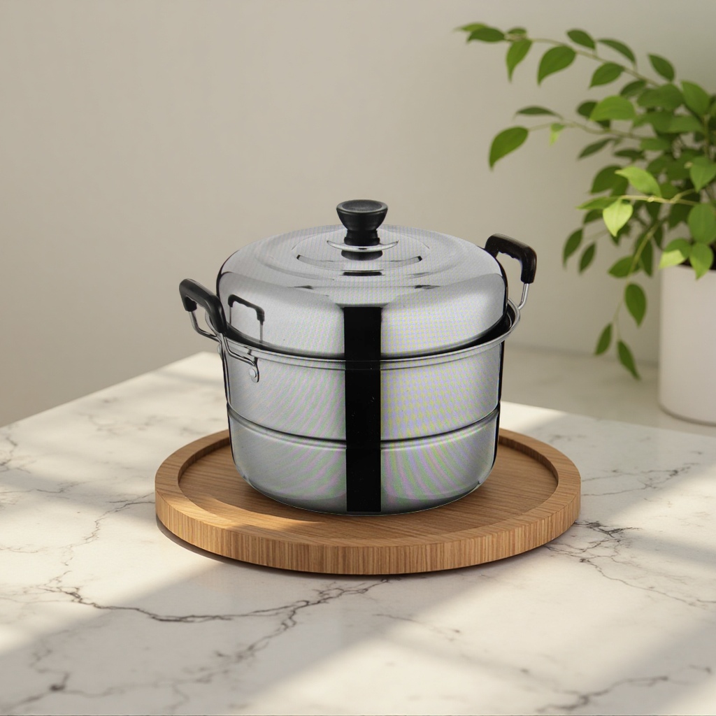 Le's stainless steel jacketed steamer 316L soup pot steamer Application Scenario
