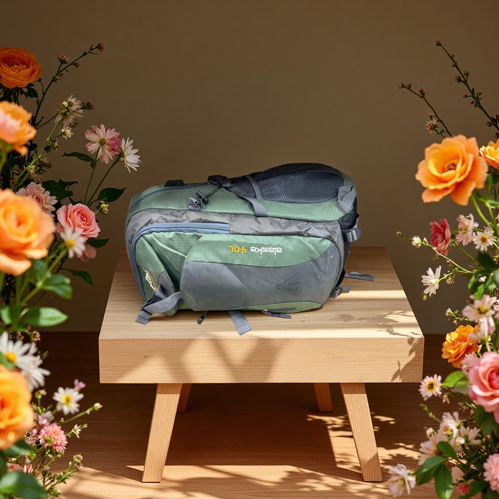 This backpack is a large-capacity casual canvas bag for student commuting, waterproof and water-repellent Application Scenario