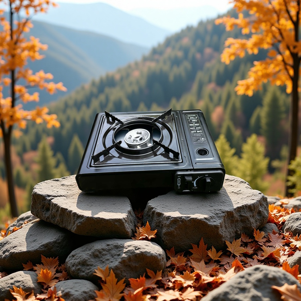 Gas stove, Korean-style mini burner, liquefied gas small stove, gas cylinder, gas cylinder Specification image