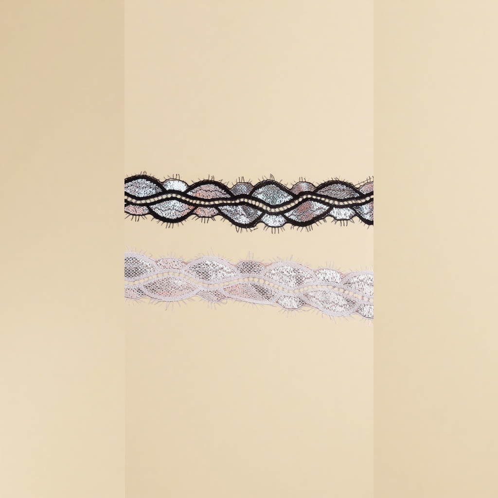 New stretch nylon lace knitted lace trim Application Scenario