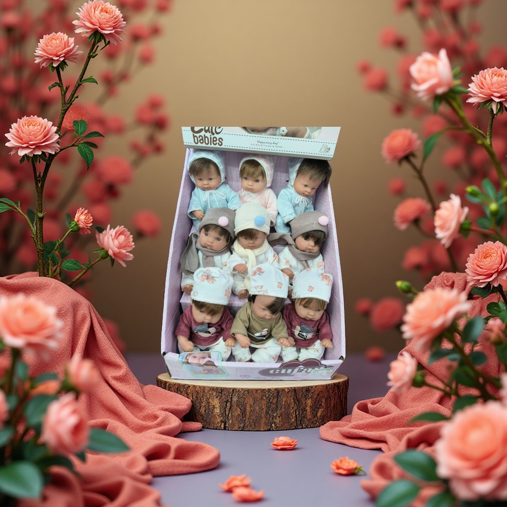 The potato doll is a cute and soft children's toy, a figurine, a decorative item that can be hung Specification image