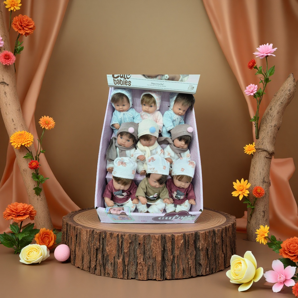 The potato doll is a cute and soft children's toy, a figurine, a decorative item that can be hung details Picture