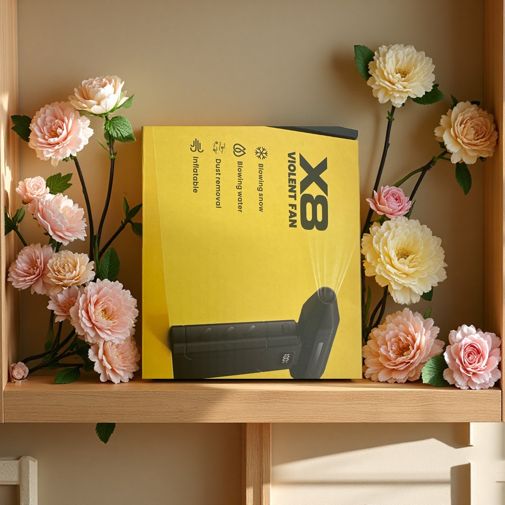 X8暴力风扇强力散热降温风扇12V直流电扇