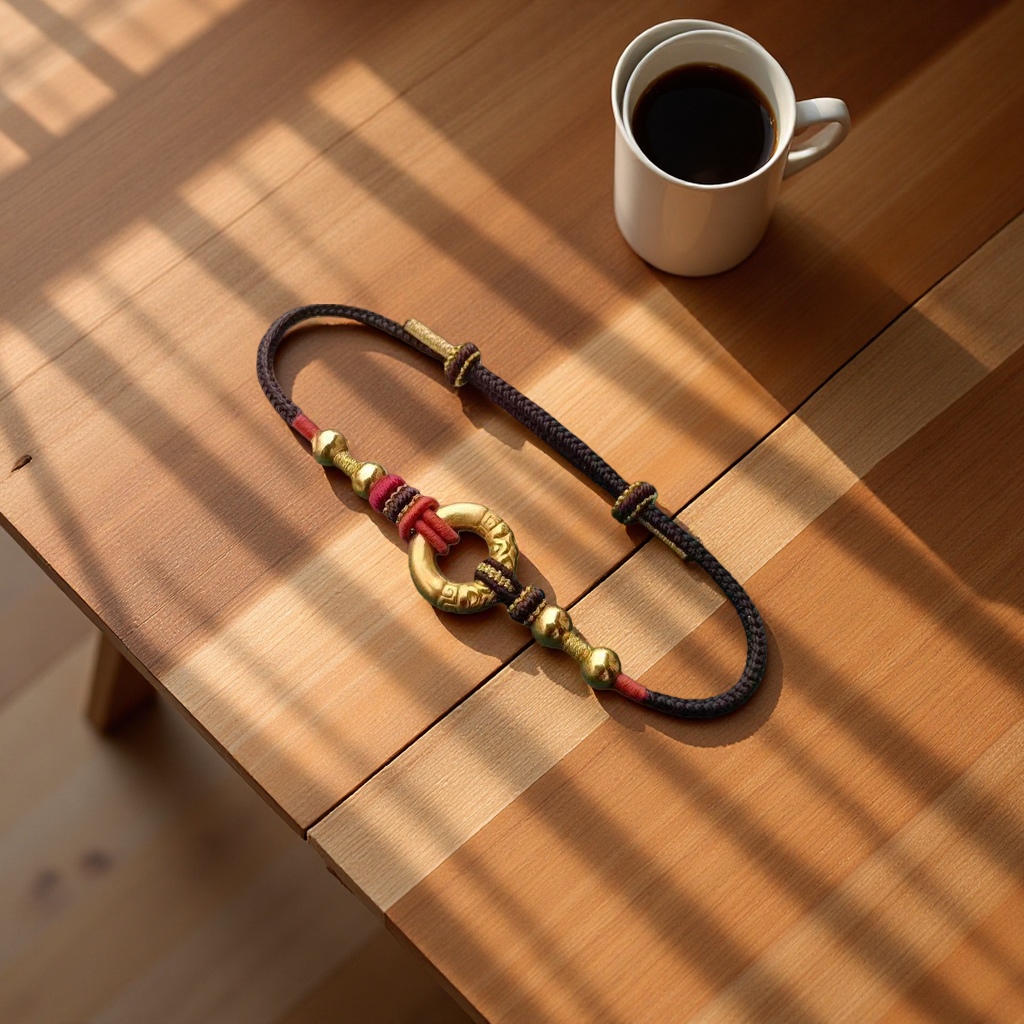 The master craftsman's handcrafted bracelet and bracelet are irregular and versatile for women