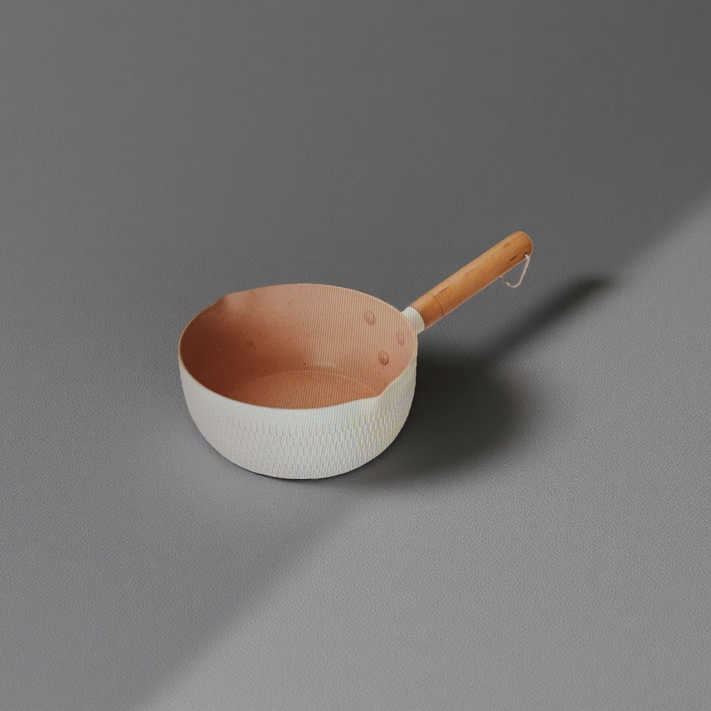 1.5-liter white enamel clay pot, a special stew pot for hotels details Picture