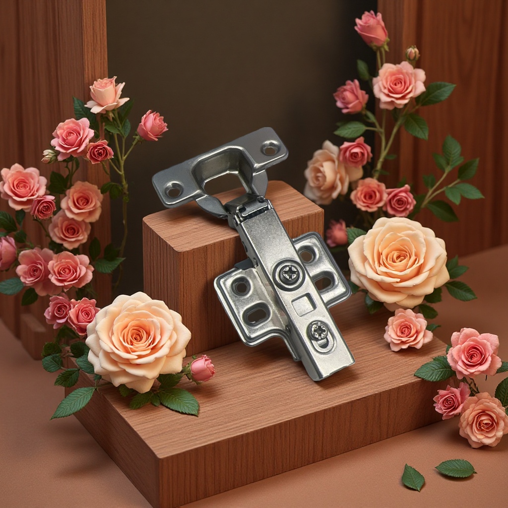 Hardware hinges, stainless steel static slide rails, 200mm silent, rust-proof and durable kitchen door accessories
