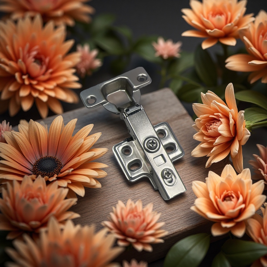 Hardware hinges, stainless steel static slide rails, 200mm silent, rust-proof and durable kitchen door accessories details Picture