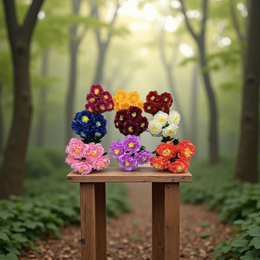 Artificial petal handicrafts, gifts, woolen sunflowers, decorative flowers, artificial flowers, 180g Specification image