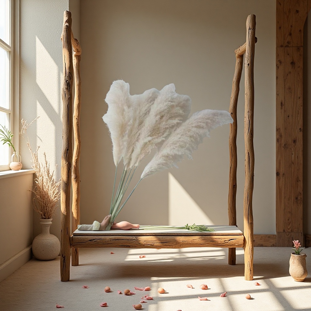 Dried flower materials, preserved flowers, gypsum cups, artificial flowers, dried flower craft accessories details Picture