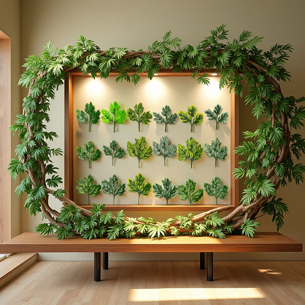 Artificial tree cultural horticulture artificial branches, leaves, branches, green branches, three-pronged mango branches Item Picture