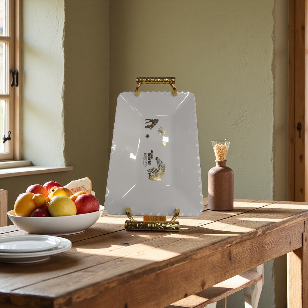 陶瓷碗盘套装饺子盘陶瓷盘子伴手礼送礼佳品