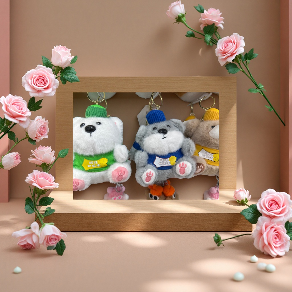 毛绒玩具可爱软萌小熊抱枕儿童礼物 plush玩偶