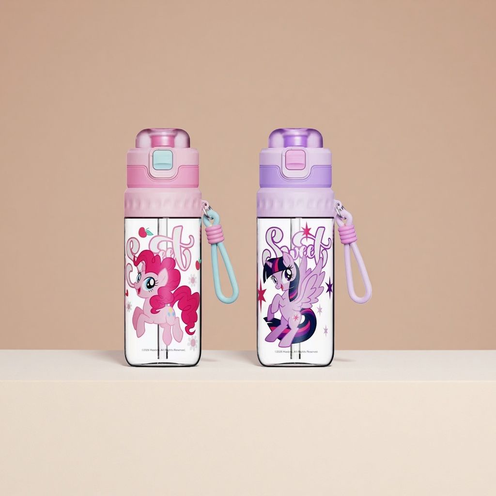 My Little Pony Spring/Summer Best-selling double-drink spray cup, student and children's spray cup, student outdoor spray cup Application Scenario