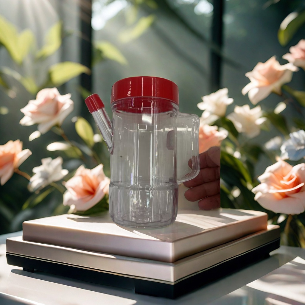 塑料油壶带盖防漏食用油壶