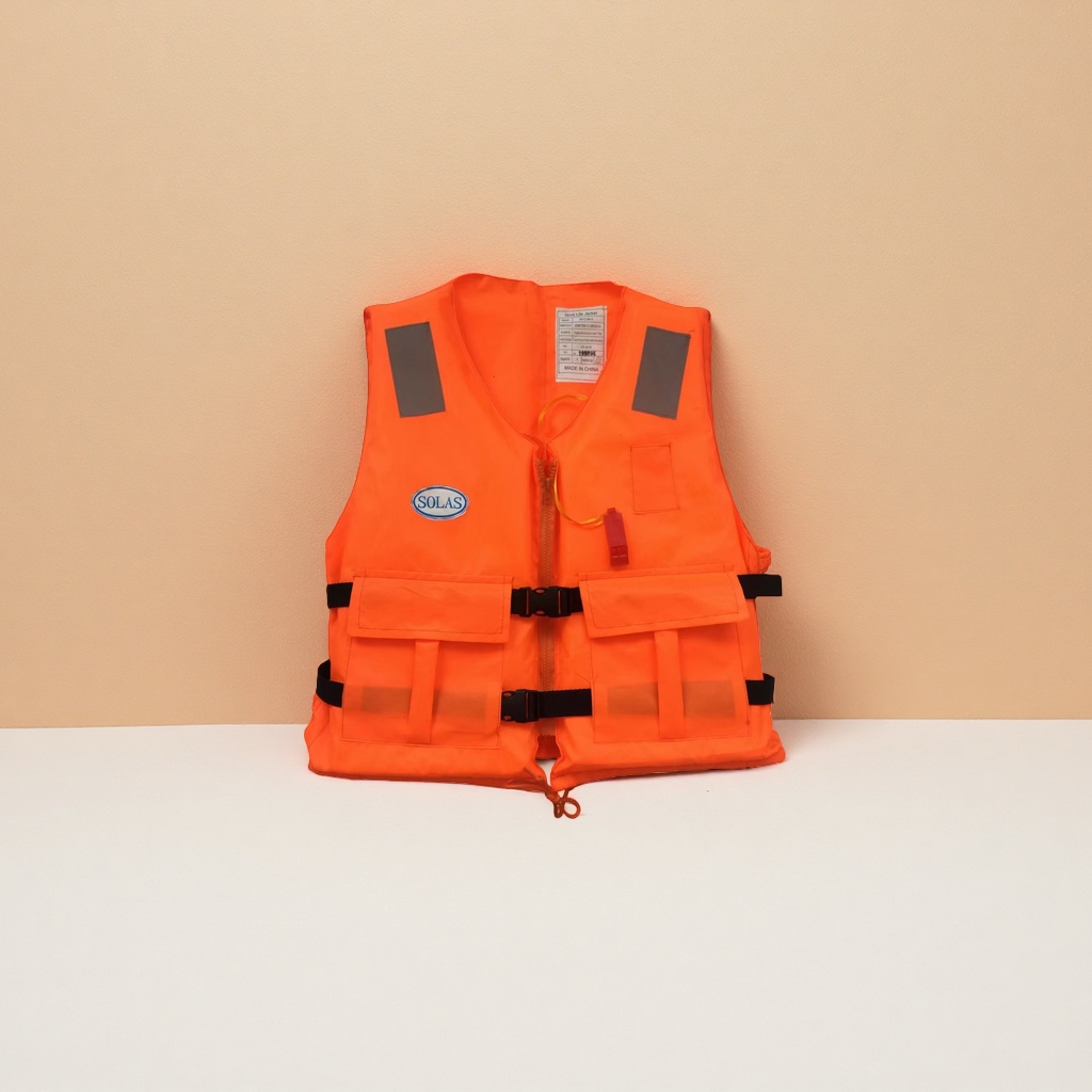 Portable fishing car men's life jacket, adult professional high-buoyancy Marine jacket