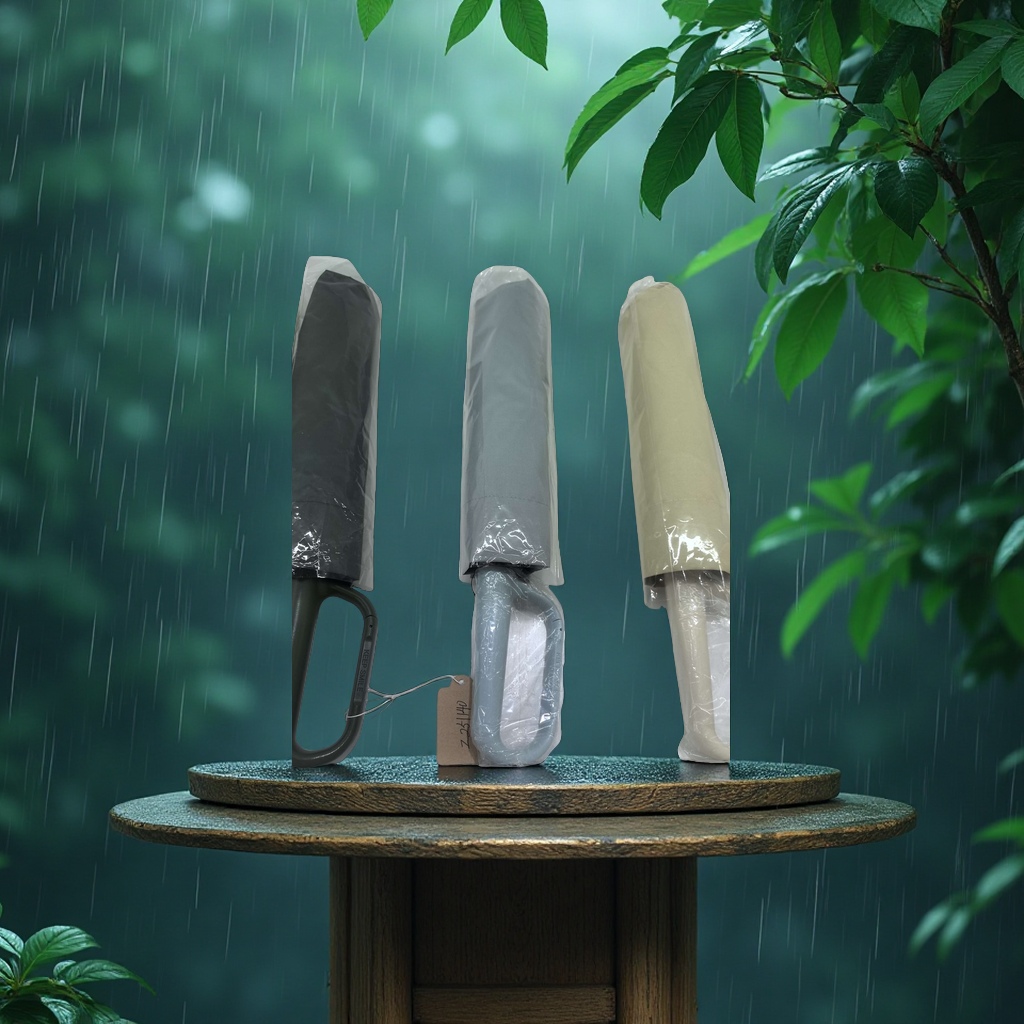 天堂伞女款大雨伞防晒拐杖伞雨伞饰品180g