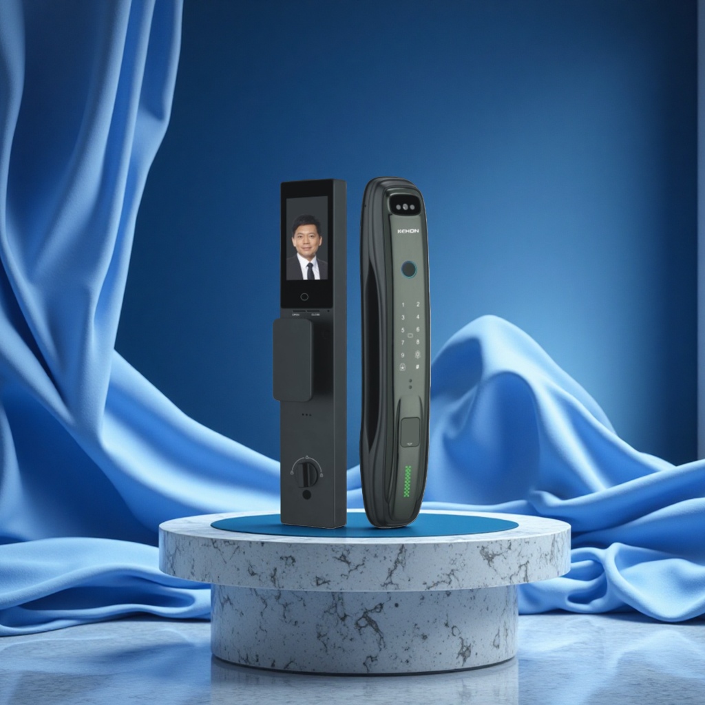 FACERECOGNITION SMART LOCK人脸识别指纹识别智能锁W5R