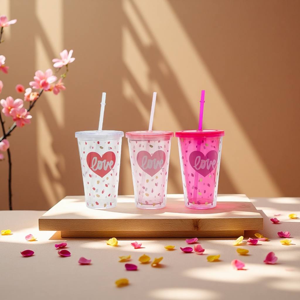 Children's water cup, summer portable insulated cup, 180ml plastic cup, leak-proof design, fresh taste