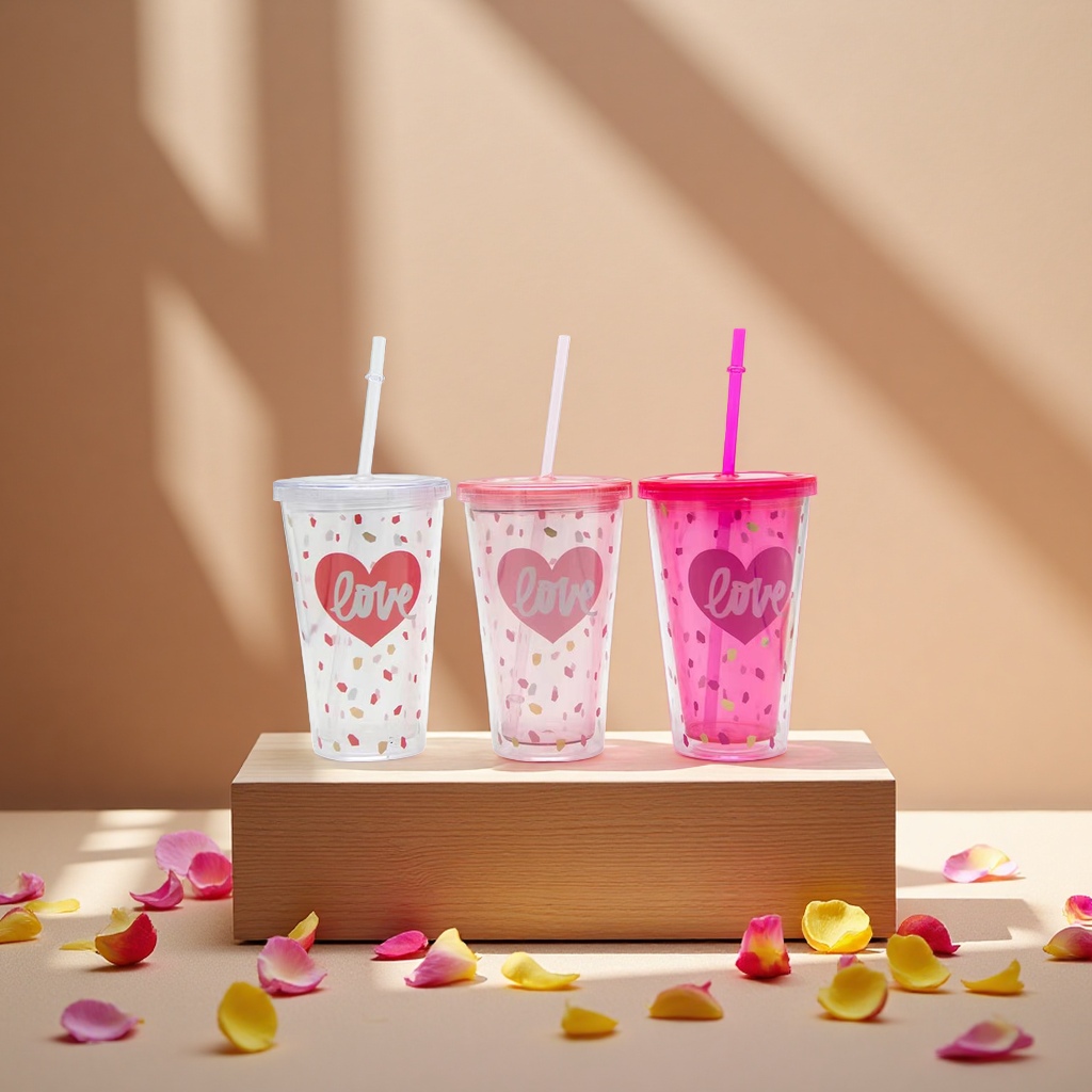 Children's water cup, summer portable insulated cup, 180ml plastic cup, leak-proof design, fresh taste Specification image