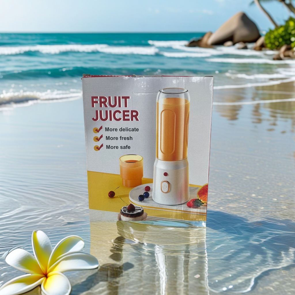 Multifunción portátil juicer cup travel pack diseño portátil una llave para limpiar el cuerpo de la taza Specification image