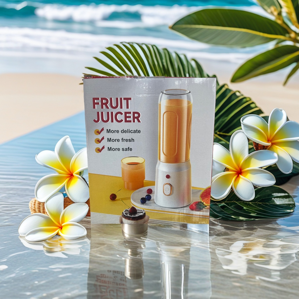 Multifunción portátil juicer cup travel pack diseño portátil una llave para limpiar el cuerpo de la taza Application Scenario