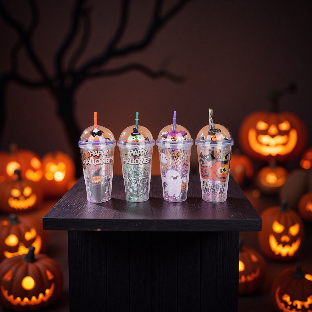 Children's water cup, summer portable insulated cup, plastic cup 180ml, leak-proof and shock-resistant Application Scenario