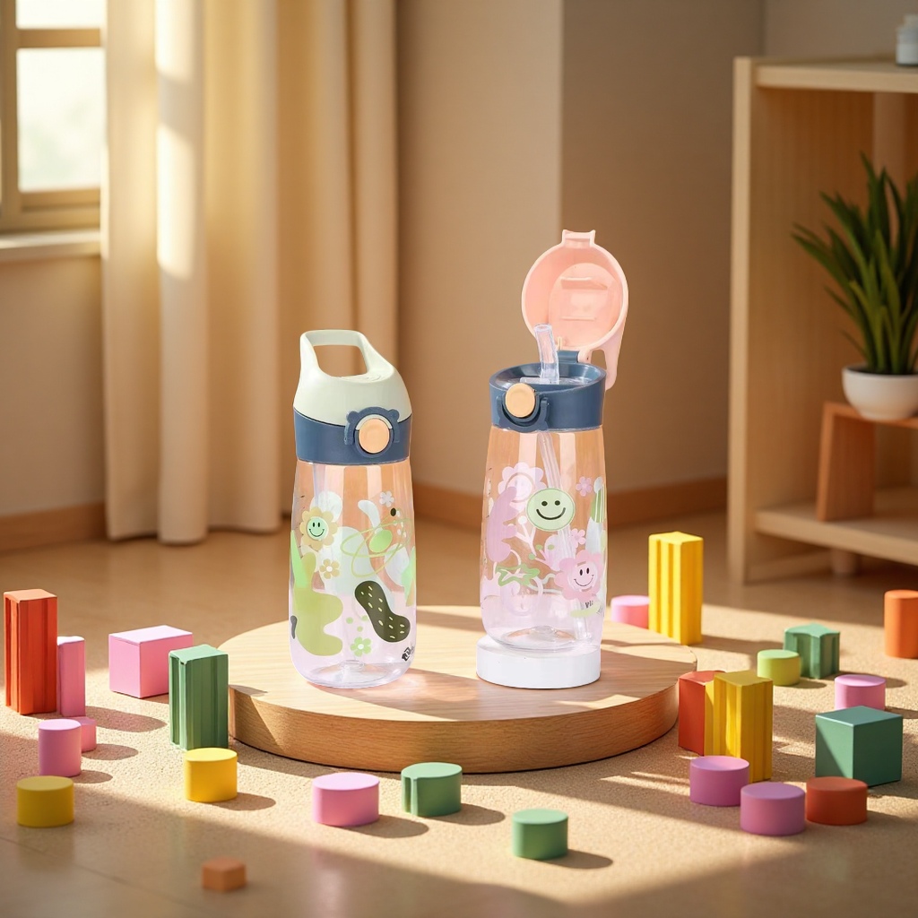 Children's heat-resistant insulated cup 180ml portable and cute cup lid waterproof cup details Picture