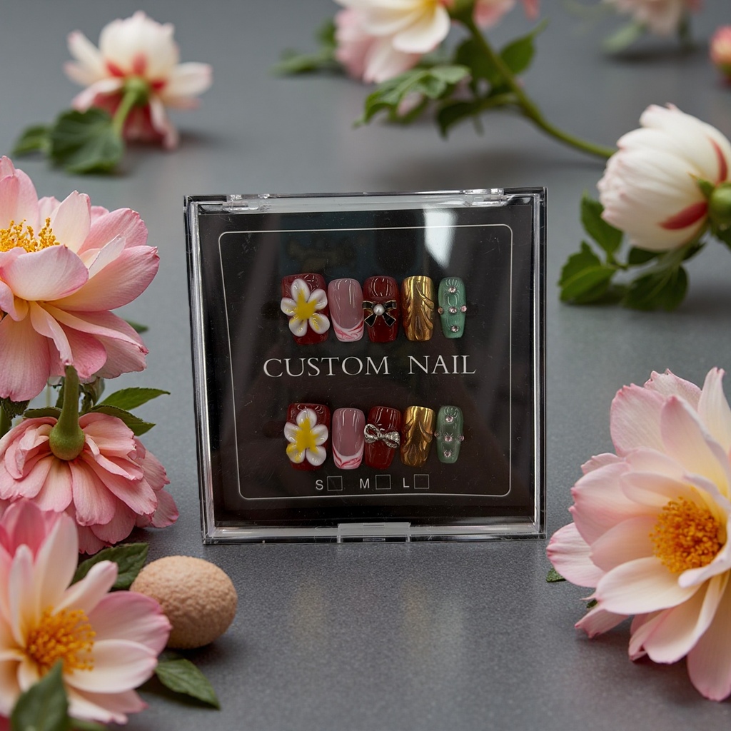 Wearable nail nail patches are detachable, durable and new fashionable nail stickers Application Scenario