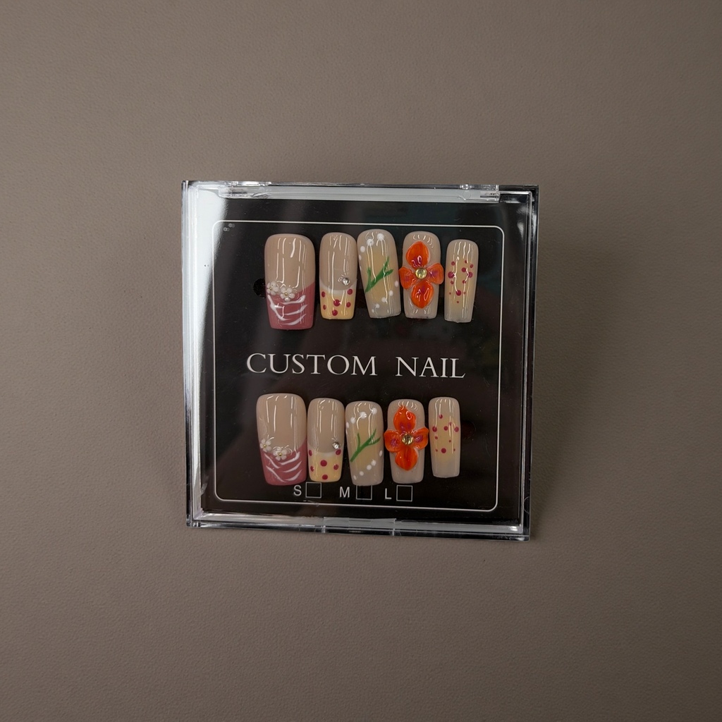 Wearable nail art patches, removable nail art pieces, nail art tool set, home nail art materials 161319567 details Picture