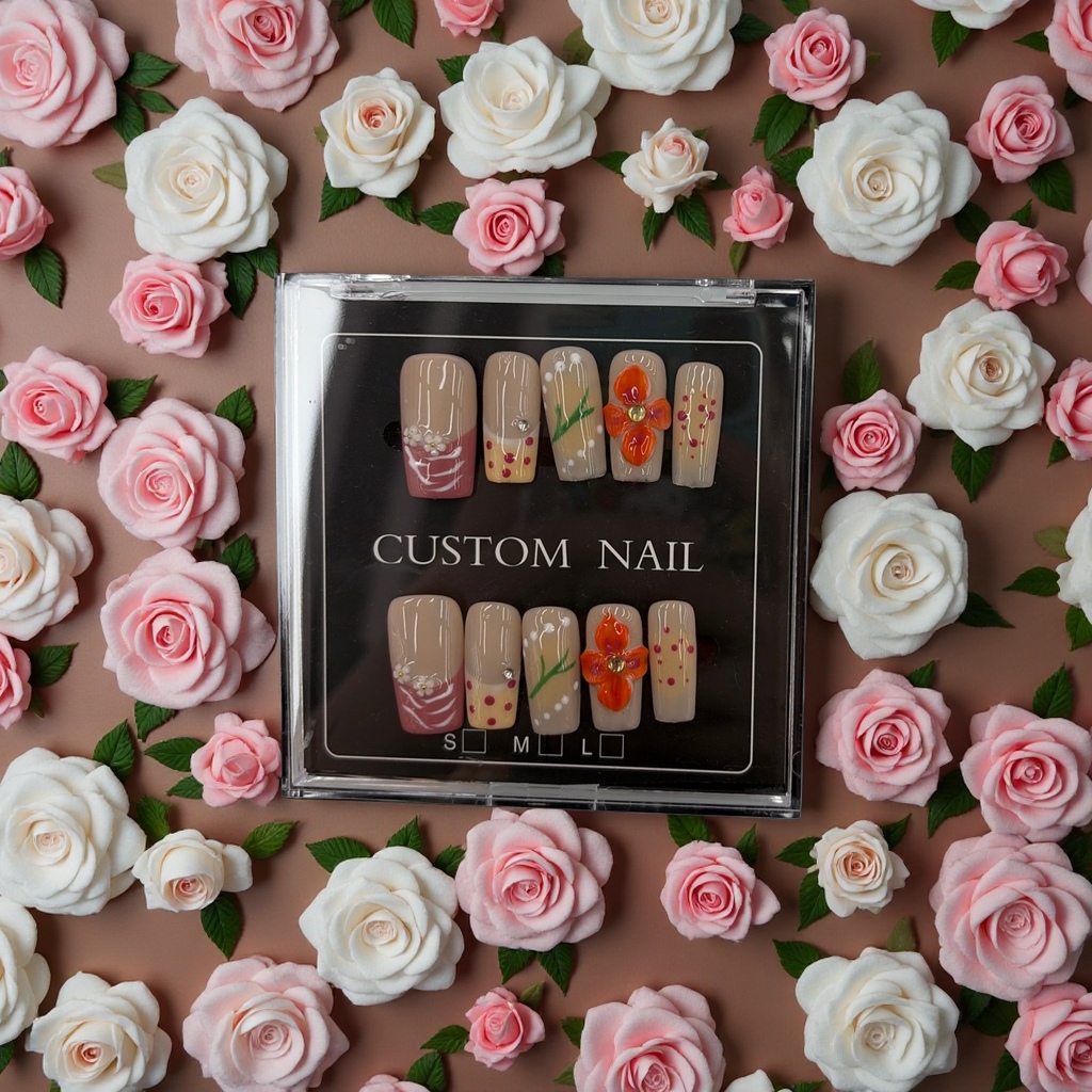 Wearable nail art patches, removable nail art pieces, nail art tool set, home nail art materials 161319567 Wearable nail art patches, removable nail art pieces, nail art tool set, home nail art materials 161319567