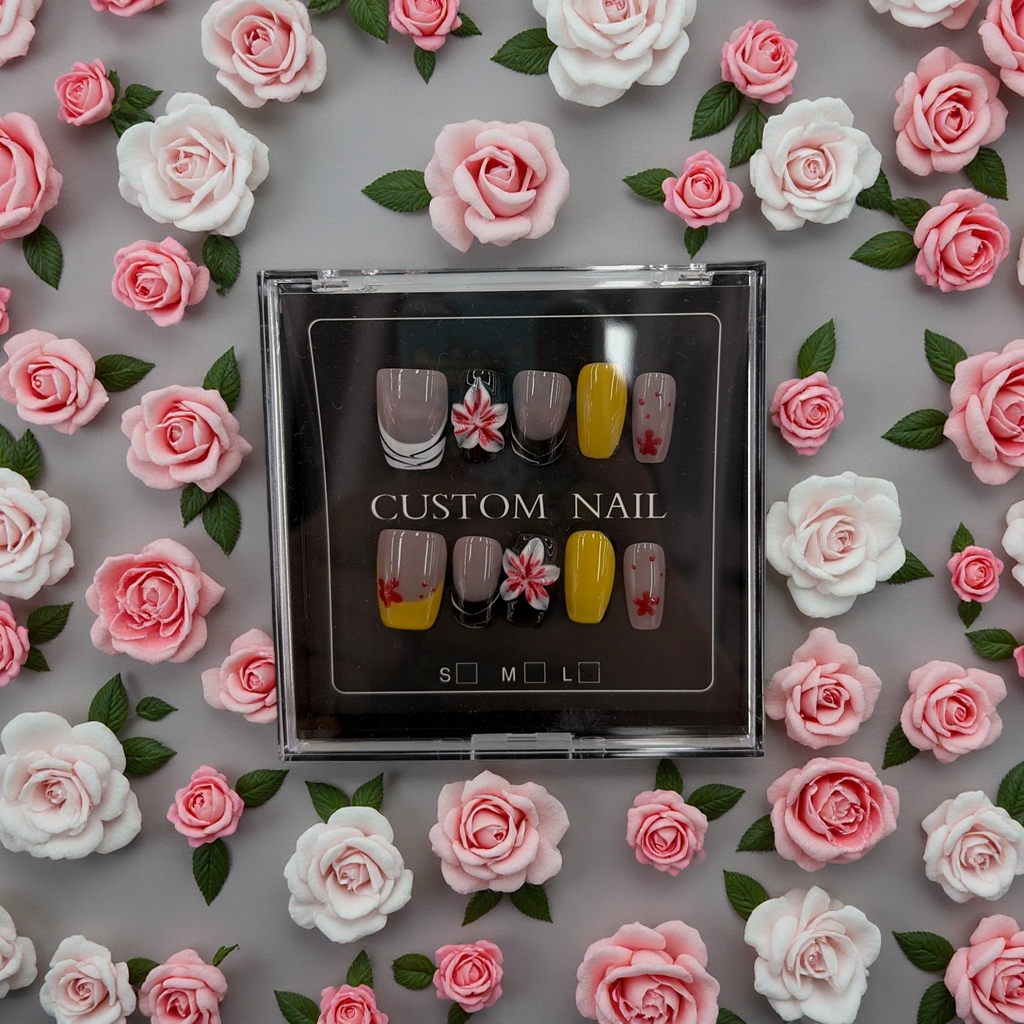 Wearable nail nail patches, removable nail patches, nail glue, nail polish glue, nail patch set 161454936