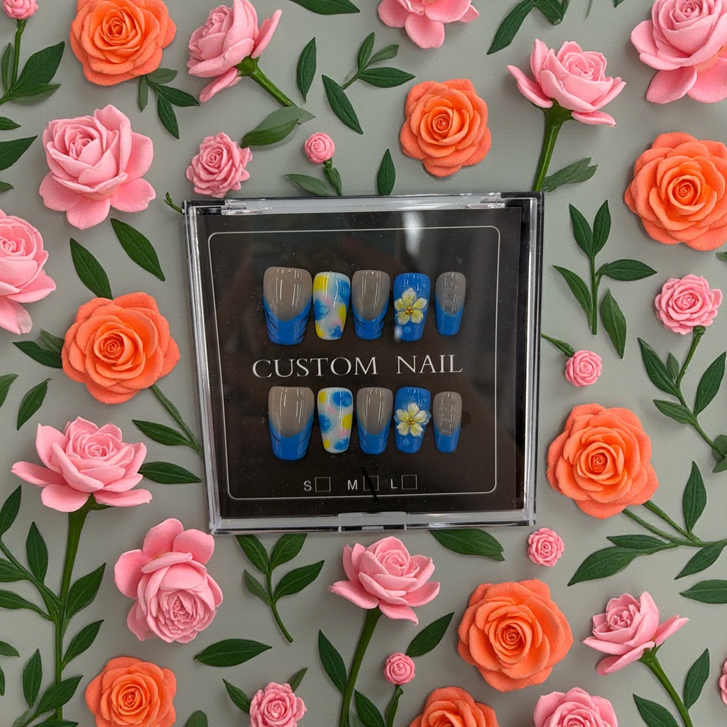 穿戴甲美甲贴片可拆卸持久耐用新款时尚指甲贴162115983细节图