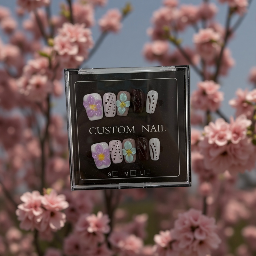 Wearable nail nail stickers are detachable and long-lasting. New fashionable and versatile nail stickers Application Scenario