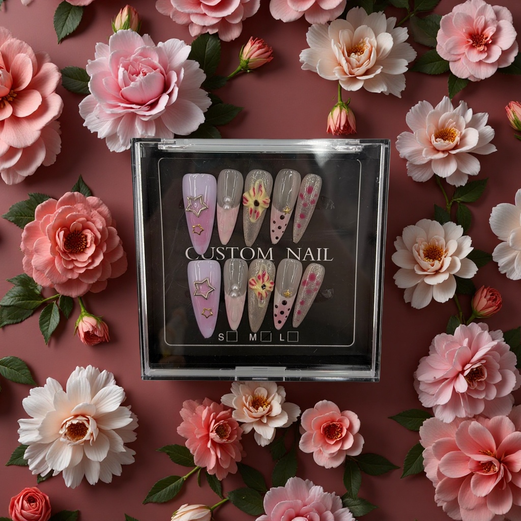 Wearable nail nail patches, removable nail patches, nail glue, nail polish glue, nail patch set: 163229084 details Picture