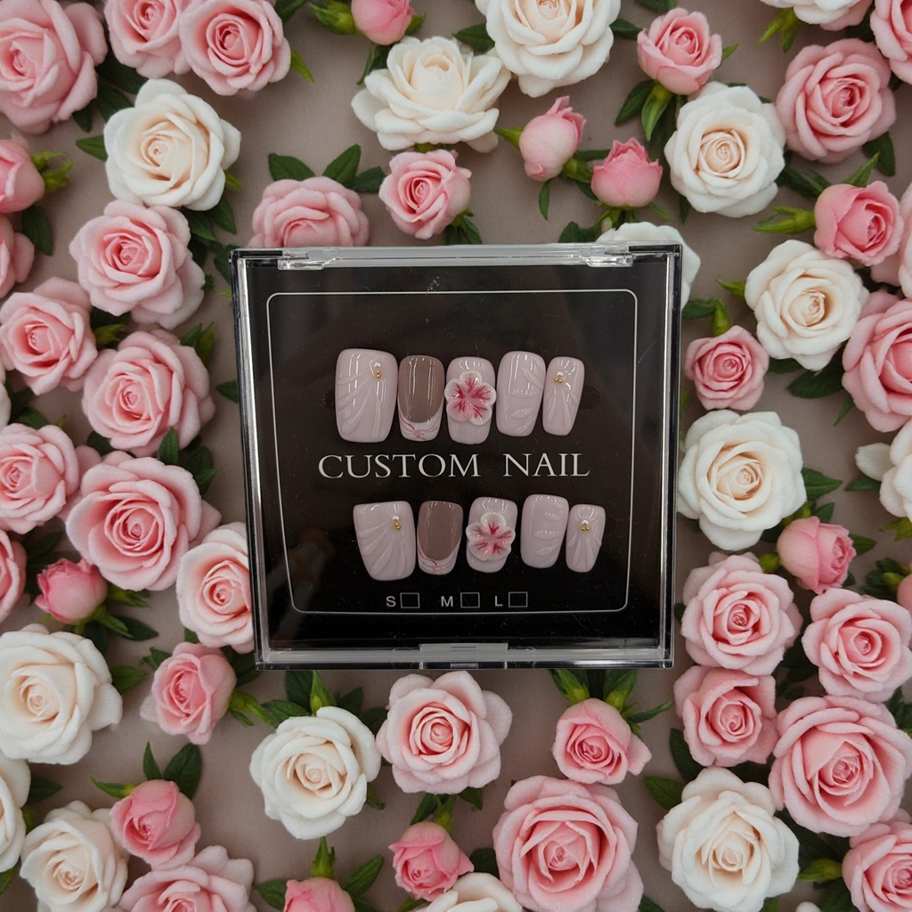 Wearable nail art patches, removable nail art pieces, nail art tool set, home nail art materials 163255618