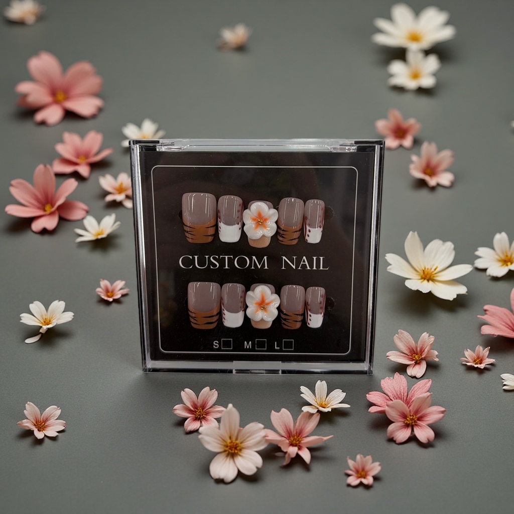 Wearable nail art patches, removable nail art pieces, nail art tool set, home nail art materials 163550923 Specification image