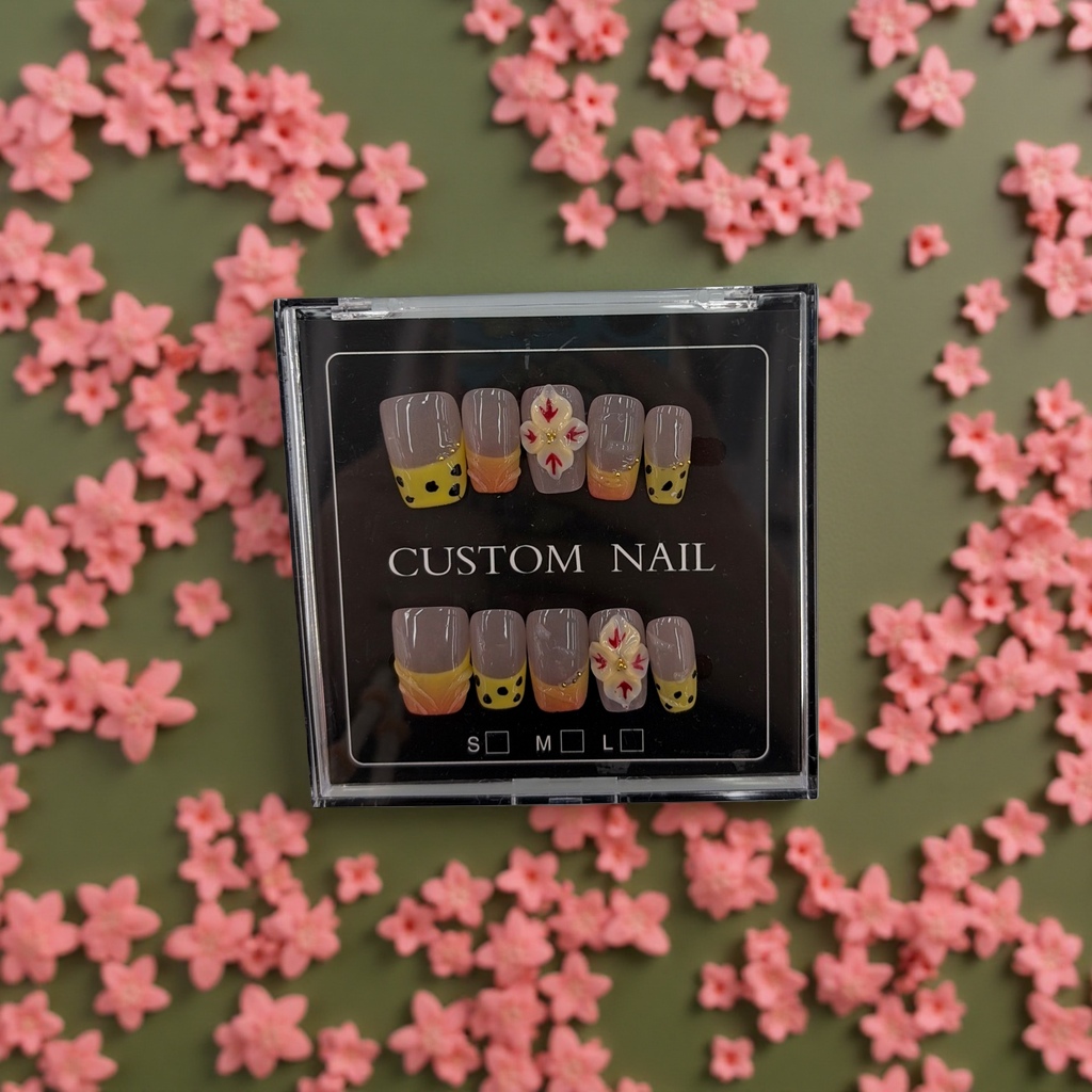 Wearable nail art patches, removable nail art pieces, nail art tool set, home nail art materials 163606852 details Picture