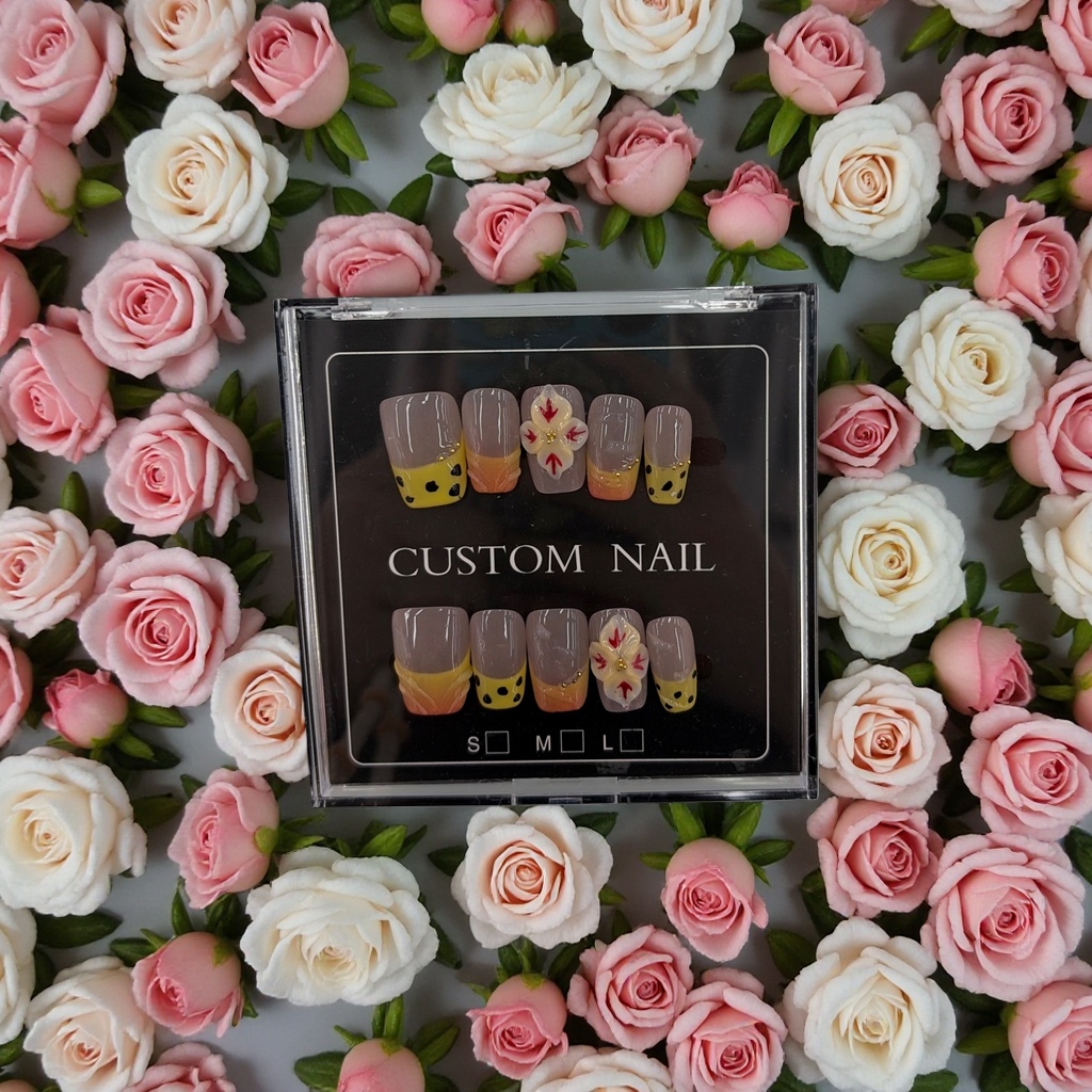 Wearable nail art patches, removable nail art pieces, nail art tool set, home nail art materials 163606852