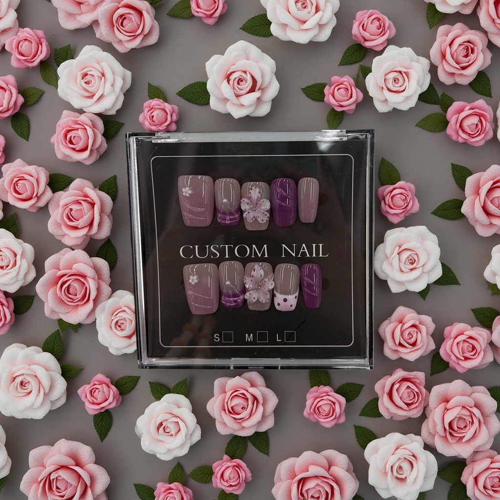 Wearable nail nail patches, removable nail patches, diamond nail patches, 100 pieces set, 163635493