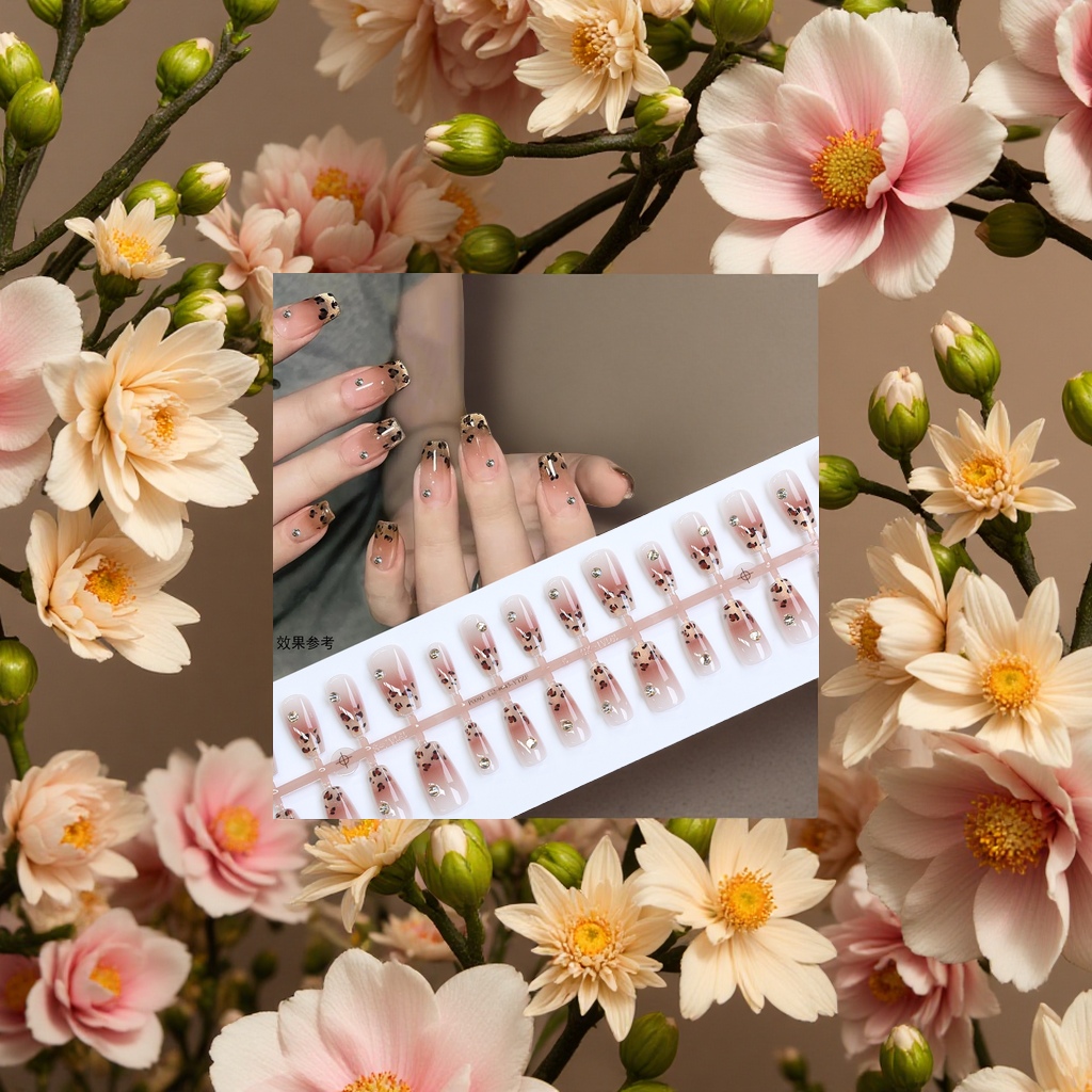 Wearable nail art patches, removable nail art pieces, nail art tool set, home nail art materials 210815919 Specification image
