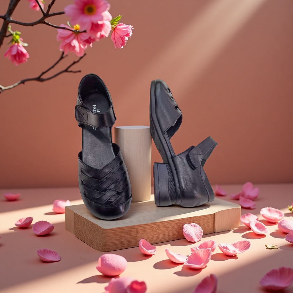 皮鞋细节图