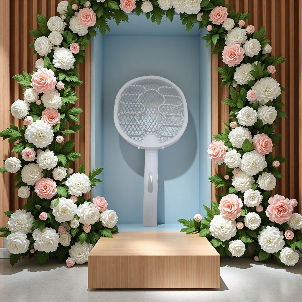 灭蚊拍高效静音驱蚊电蚊拍家用防蚊神器