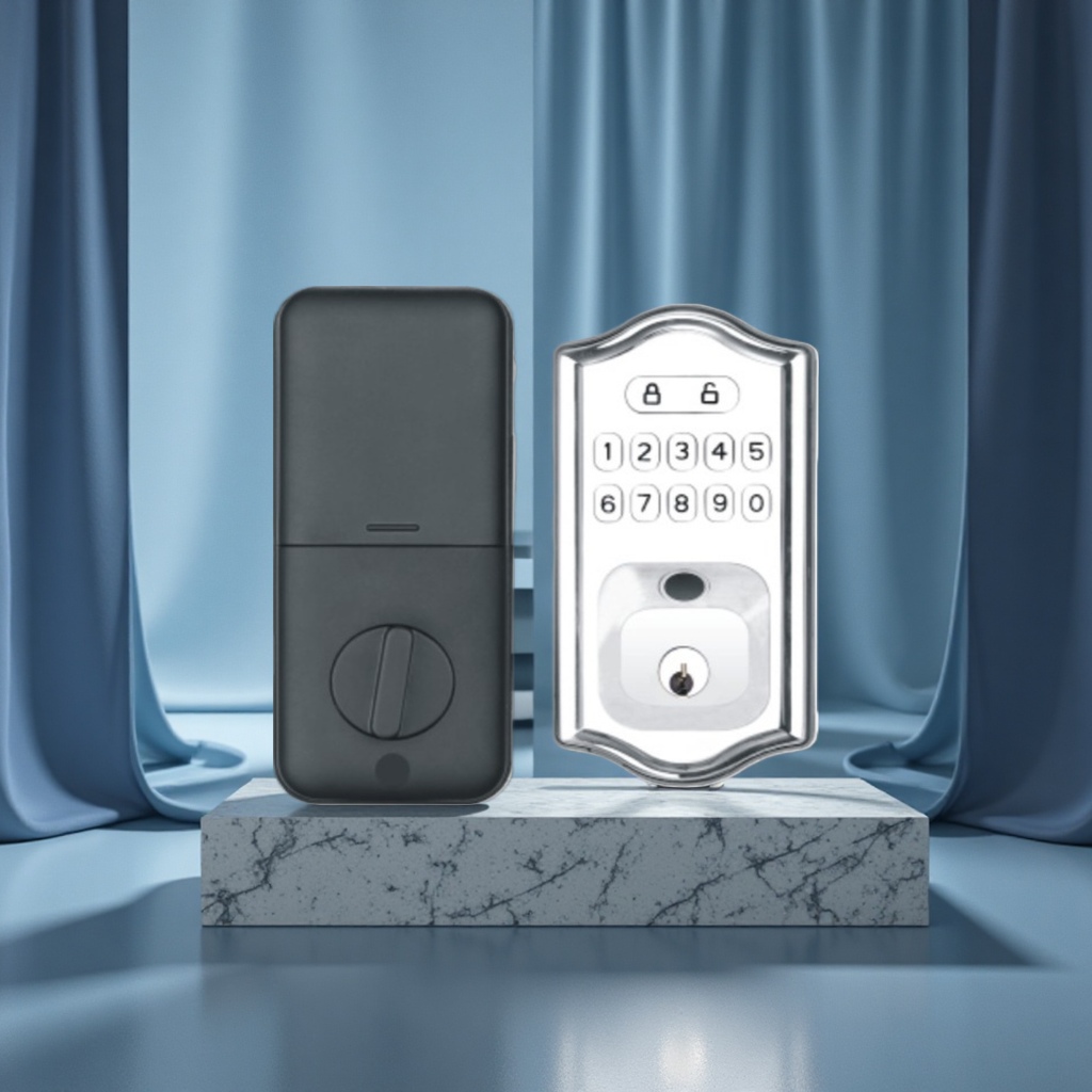 DEADBOLT SMART LOCK智能锁指纹锁ZN-S09/S11/S15指纹刷卡锁