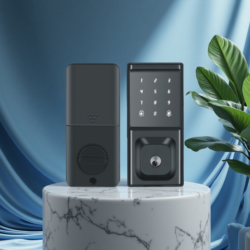 DEADBOLT SMART LOCK智能锁指纹锁ZN-S12A指纹刷卡锁
