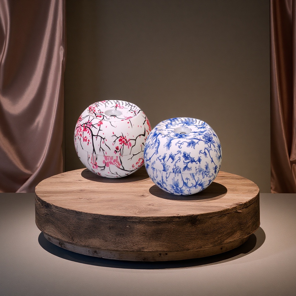 花纹加湿器家用双功能静音加湿 空气调节保湿除菌